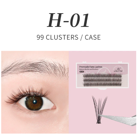 Russian Strip Eyelashes Extension